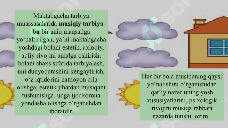 Maktabgacha ta’lim tashkilotlarida musiqaviy tarbiyaning maqsad va vazifalari 4
