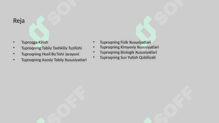 Tuproq va uning tabiiy xususiyatlari 2 2