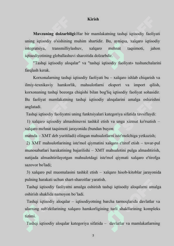 Davlatning tashqi savdo siyosati va uning boshqarish usullari 3