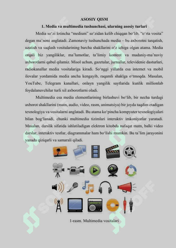 Media va multimedianing ta'lim sohasida qoʻllanilishi 3