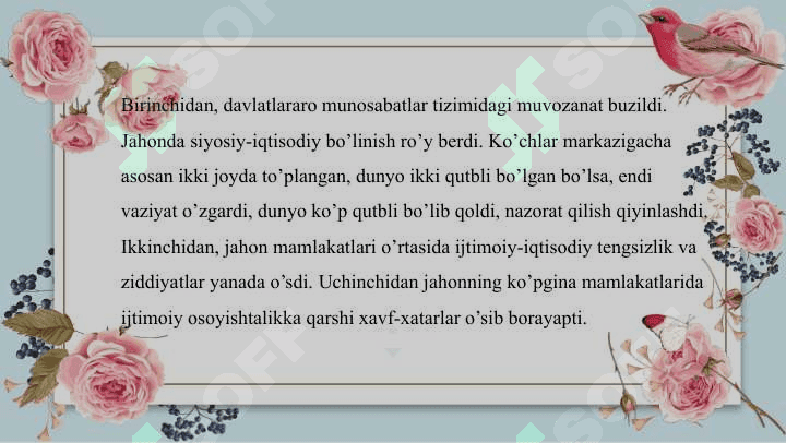 O'zbekiston va jahon hamjamiyati 3