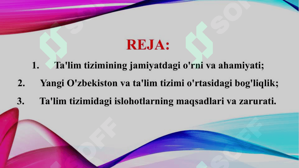 Yangi O‘zbekistonda ta'lim tizimidagi islohotlar 2