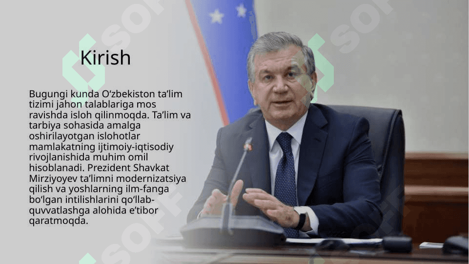 Oʻzbekistonda taʼlim sohasidagi davlat siyosatining asosiy yoʻnalishlari 3