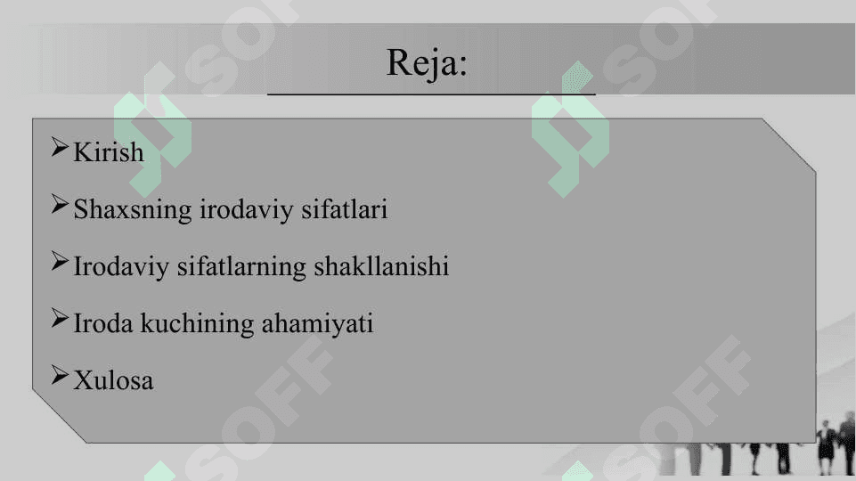 Shaxsning irodaviy sifatlari 2
