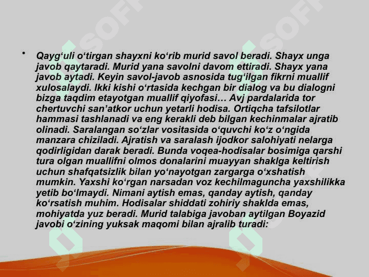 «Hayrat ul-abror» hayratlari 6