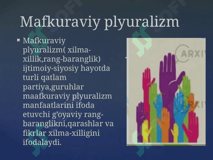 Mafkuraviy xilma – xillikning Konstitutsion – huquqiy asoslari 3