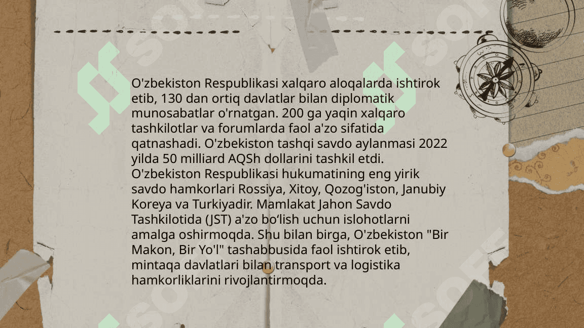 O'zbekiston va jahon hamjamiyati 3