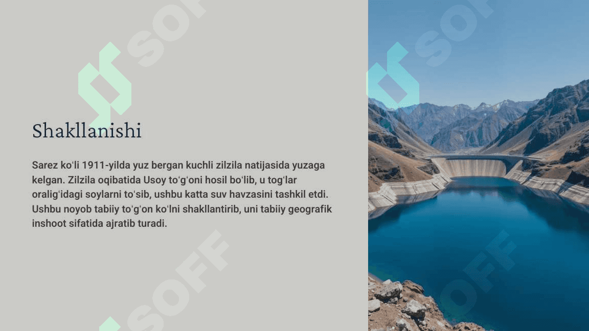 Sarez ko'li 5