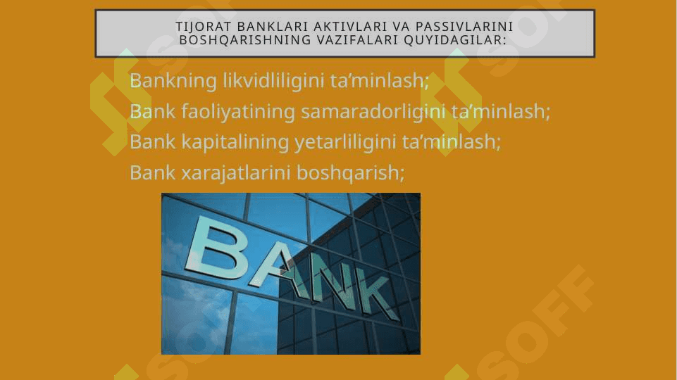 Tijorat banklari faoliyatida moliyaviy menejment 4