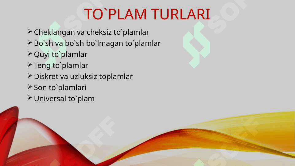 To`plamlar nazariyasi 3