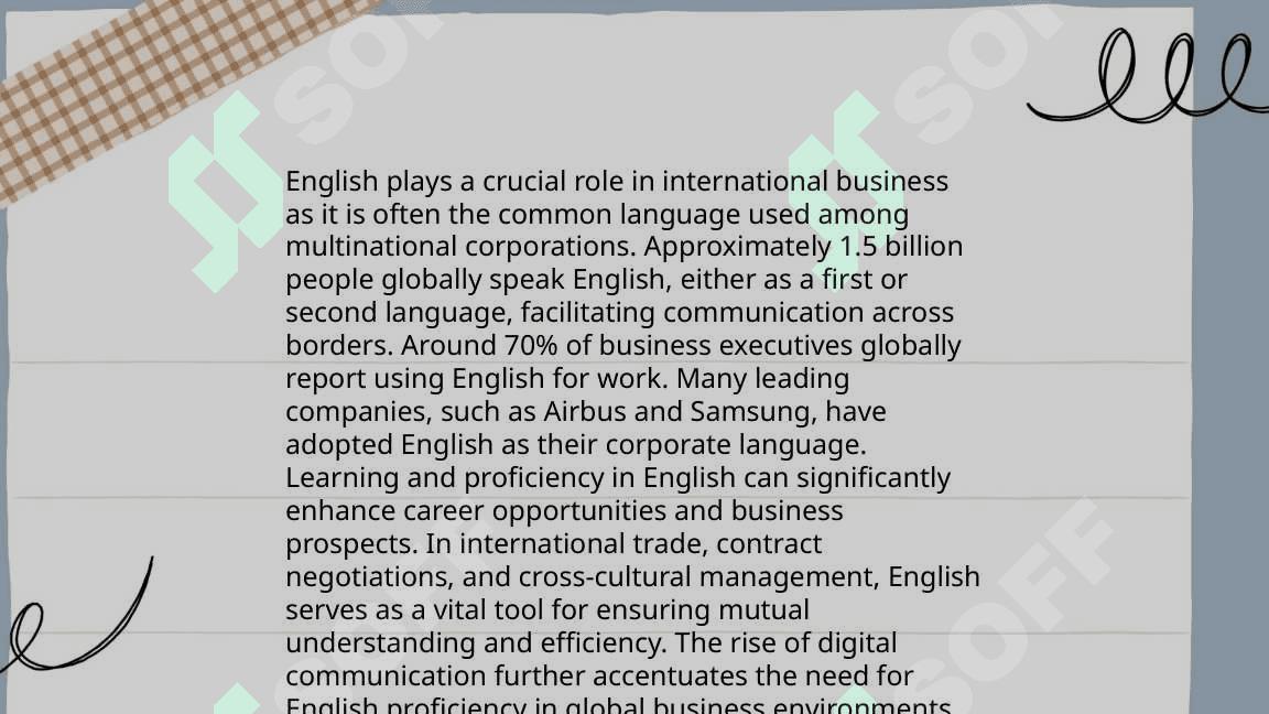English is the language of communication 4