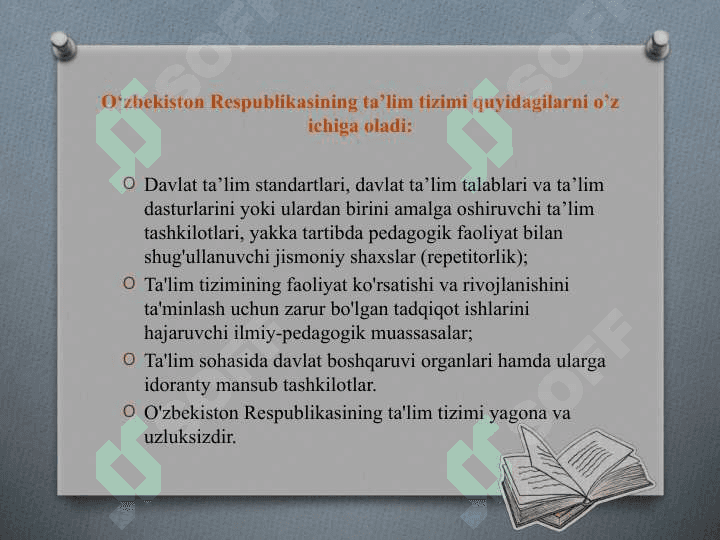 O‘zbekistonda ta’lim tizimini modernizatsiyalash jarayonlari. 3
