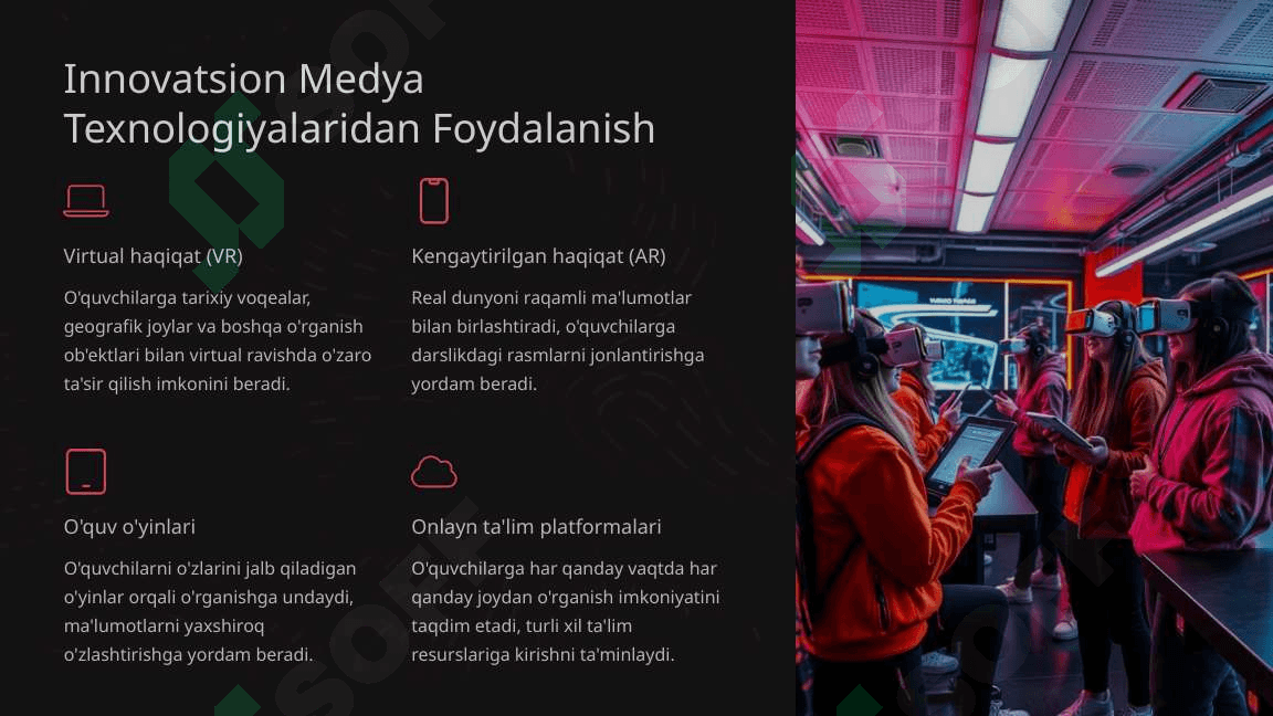Medya Ta'limi informatika va Axborot Texnologiyalarini O'qitishning ahamiyatli jihatlari 4