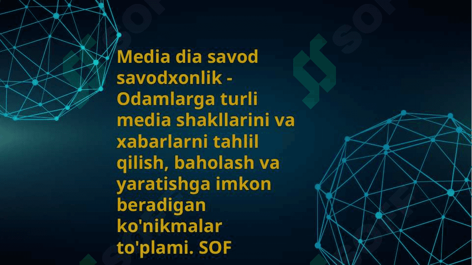 Media va axborat savodhonligi konsepsiyasi 2