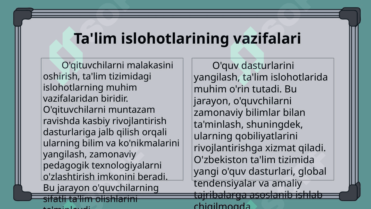 Õzbekiston Respublikasi ta'lim tizimidagi islohotlar 4