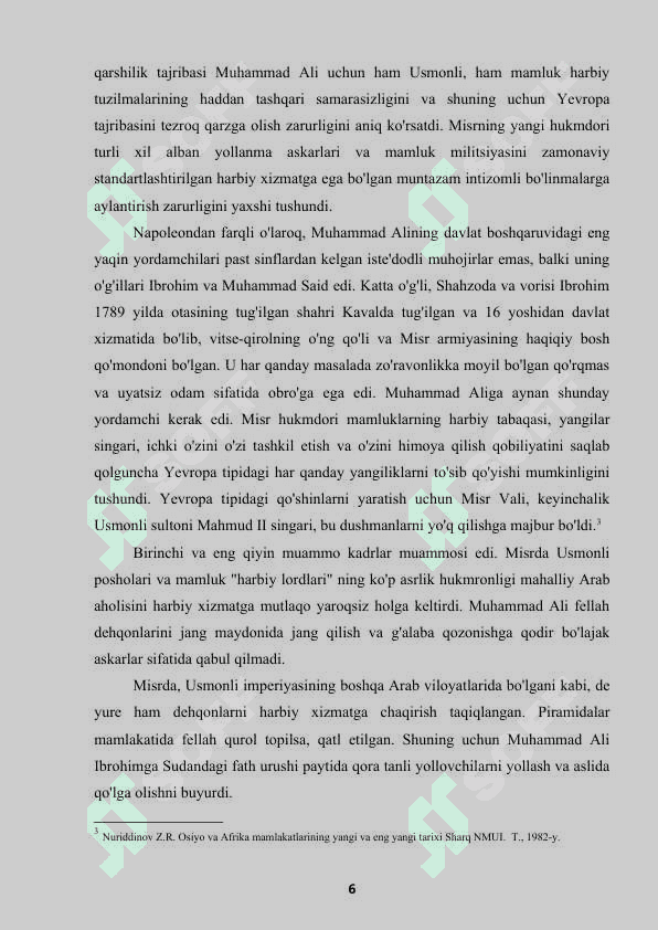 MUHAMMAD ALINING ICHKI VA TASHQI SIYOSATI 5