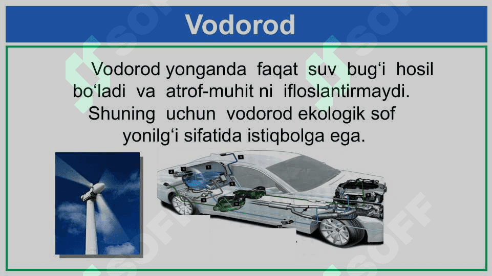 Vodorod sof ekologik yonilg‘i 4