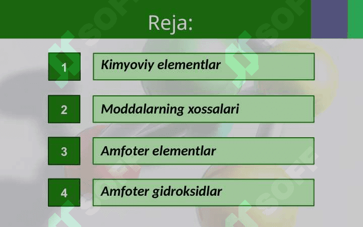 Kimyoviy elementlarning dastlabki toifalanishi 2