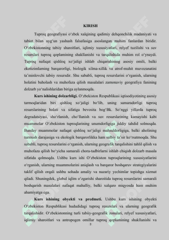 Tuproqlar geografiyasi 3
