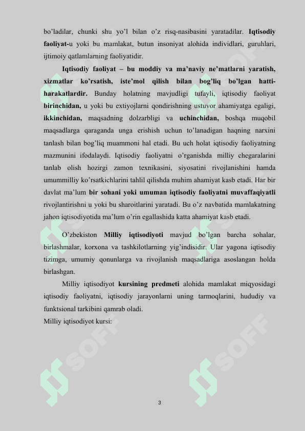 Milliy iqtisodiyotning rivojlantirish istiqbollari 3