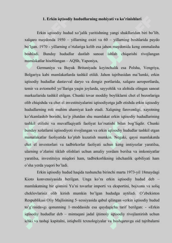 Jahon iqtisodiyotida yangi industrial davlatlarning  tutgan o’rni 2