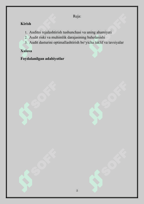 Auditni rejalashtirish va dasturini tuzish m.docx 2
