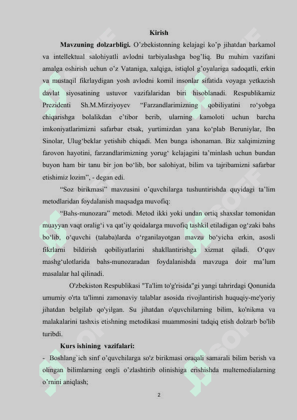 Boshlang`ich sinflarda masalni o’qitish metodikasi  K.docx 2