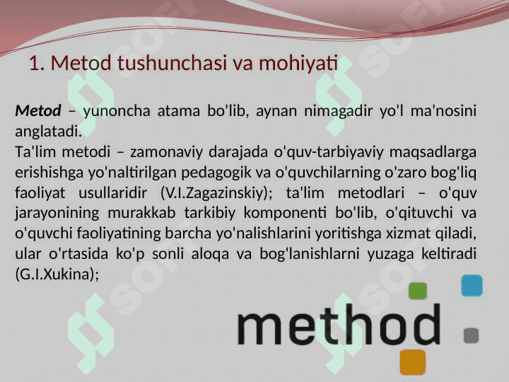 Ta’lim metodlari va vositalari 3