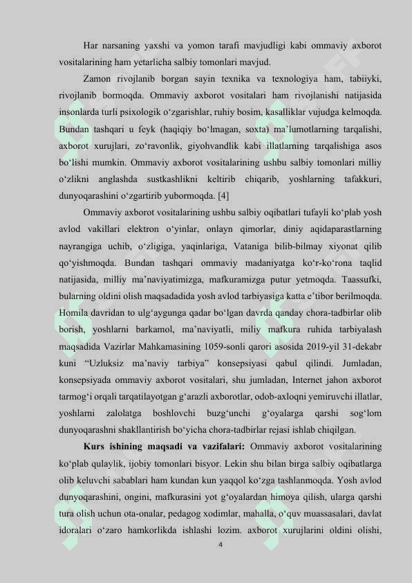 OMMAVIY AXBOROT RIVOJLANTIRISHGA TA’SIRI VOSITALARINING BOLA MANAVIYATINI RIVOJLANTIRISHGA TA’SIRI.docx 3