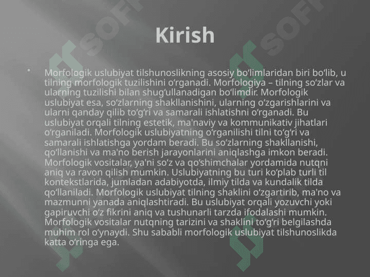 Morfologik uslubiyat. Sintaktik uslubiyat.pptx 3