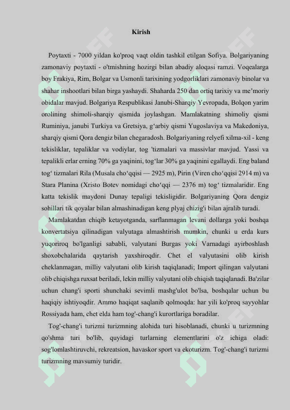 Bolgariyaning turizm dinamikasi.docx 2