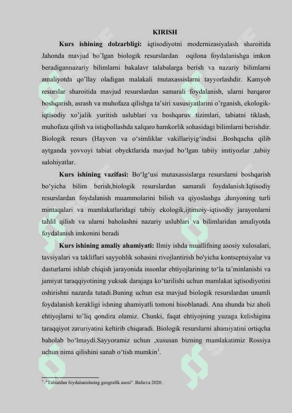 JAHONNING BIOLOGIK RESURSLARI 2