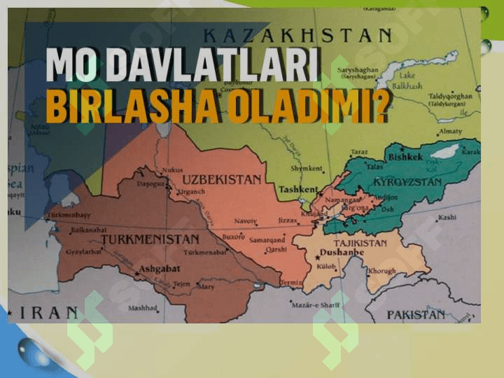 Globallashuv va Markaziy Osiyo davlatlari integratsiyasi 25 2