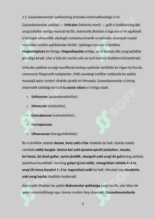 GAZANDANAMOLAR QABILASI 7