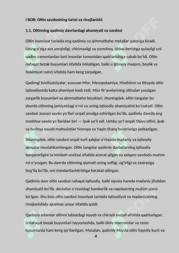 JAHONDA OLTIN SAVDOSI VA ULARNING XUSUSIYATLARI 4