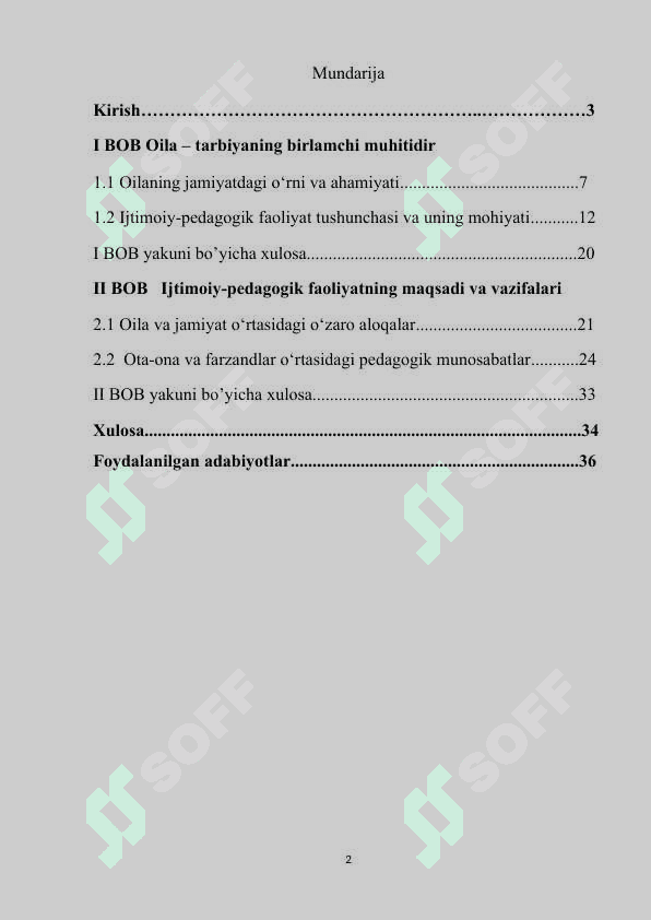 Oilada olib boriladigan ijtimoiy-pedagogik faoliyat 2