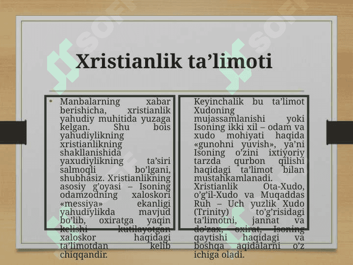 O‘zbekistonda xristian dinining tarixi va hozirgi zamon.pptx 6