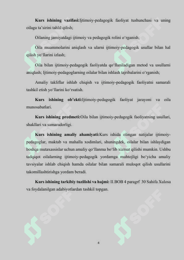 OILA BILAN IJTIMOIY-PEDAGOGIK FAOLIYAT. 4