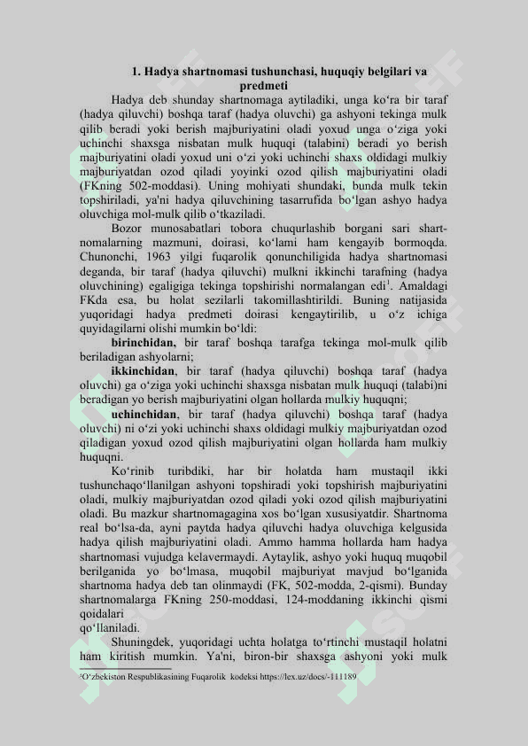 Hadya shartnomasi 3