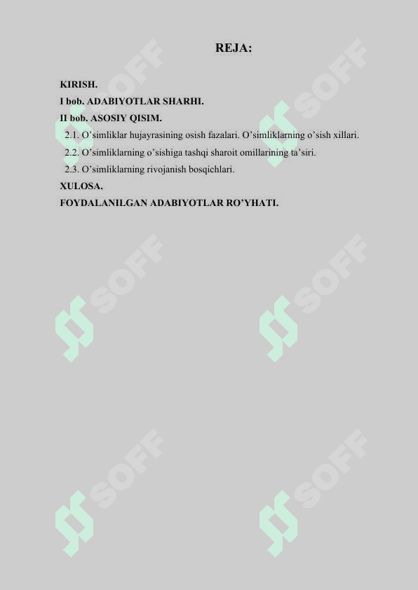 O`simliklarning o`sishi va rivojlanishi.doc 2