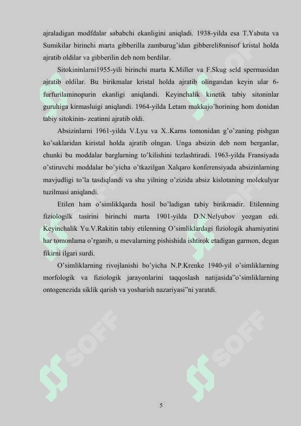O`simliklarning o`sishi va rivojlanishi.doc 5