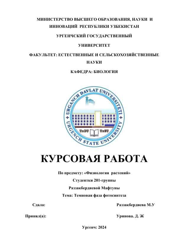 Темновая фаза фотосинтеза.docx 1