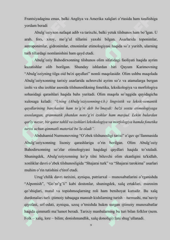MAVZU ABULG’OZI BAHODURXON SHAJARAYI TURK ASARI..docx 8