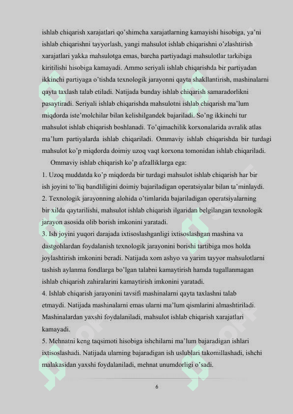 Sanaot korxonasining tashkiliy tarkibini takomillashtirish yo’nalishlari.docx 6