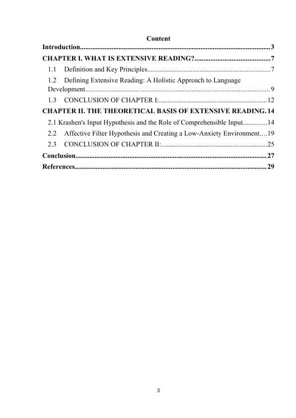 Introduction to Extensive Reading