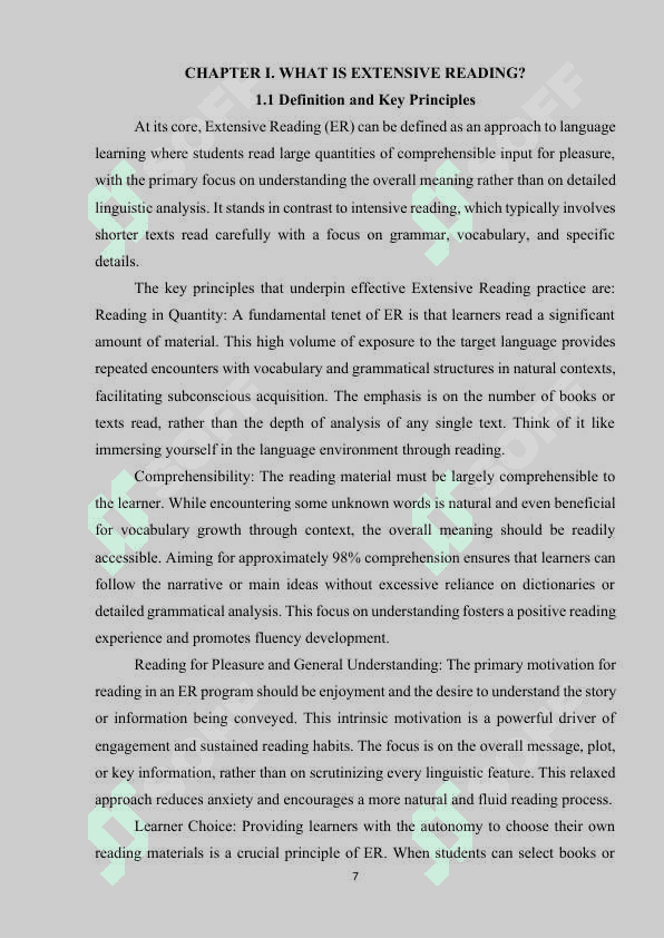 Introduction to Extensive Reading 5