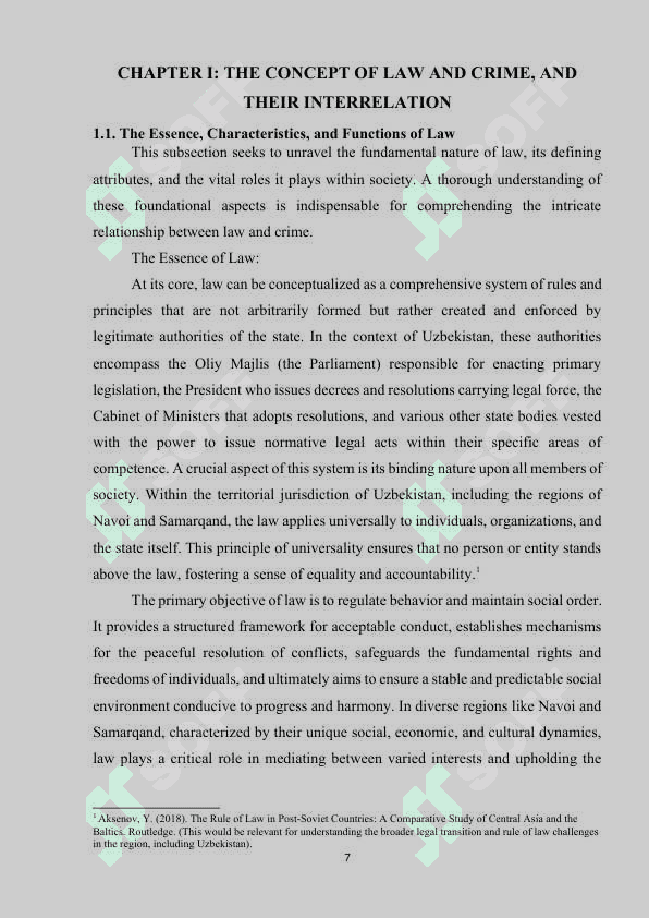 LAW AND CRIMELAW AND CRIME 5