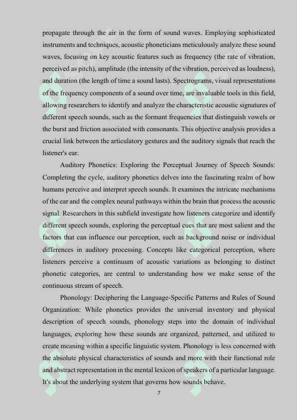 Speech Perception Exploring  How the Brain Processes and Recognizes Speech soundsSpeech Perception Exploring  How the Brain Processes and Recognizes Speech sounds 5