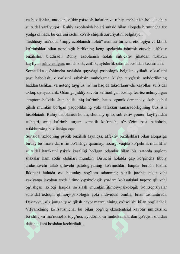 Suitsidal xulq motivlari 3