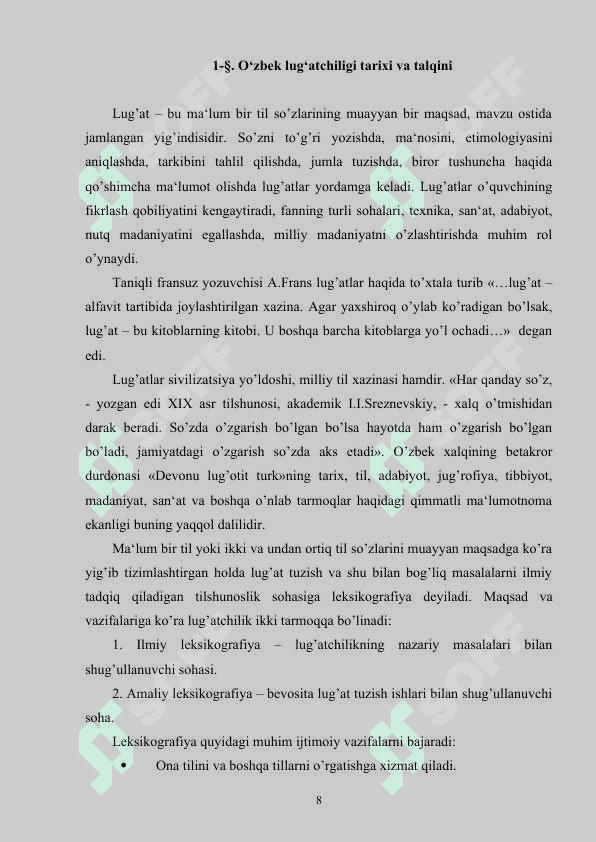 Ta’limiy lug‘atlar va ularni yaratish tamoyillari 8